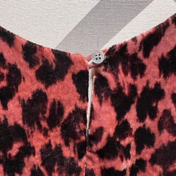 J. Crew Pink and Black Leopard Print Camisole - Picture 7 of 8